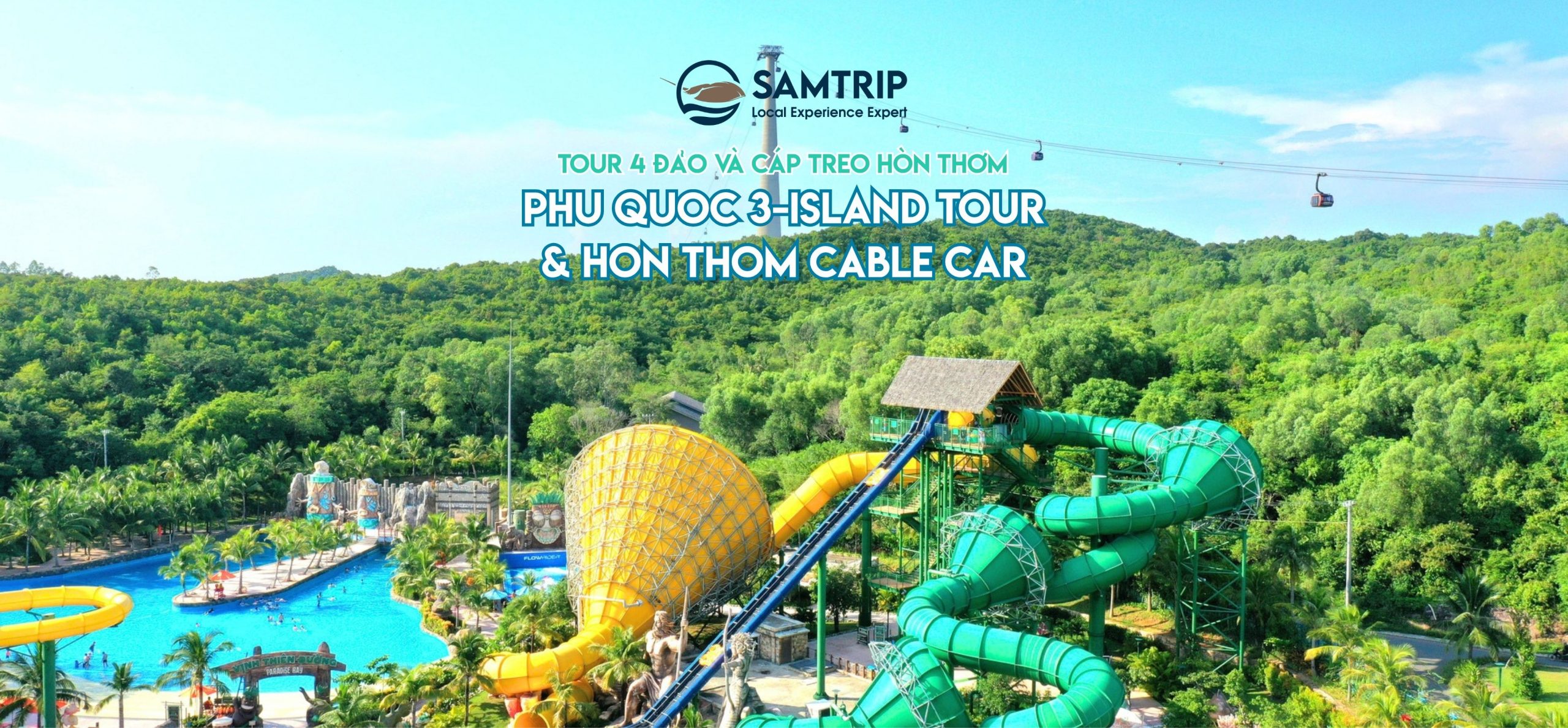 Tour 3 Đảo Và Cáp Treo Hòn Thơm Phú Quốc
